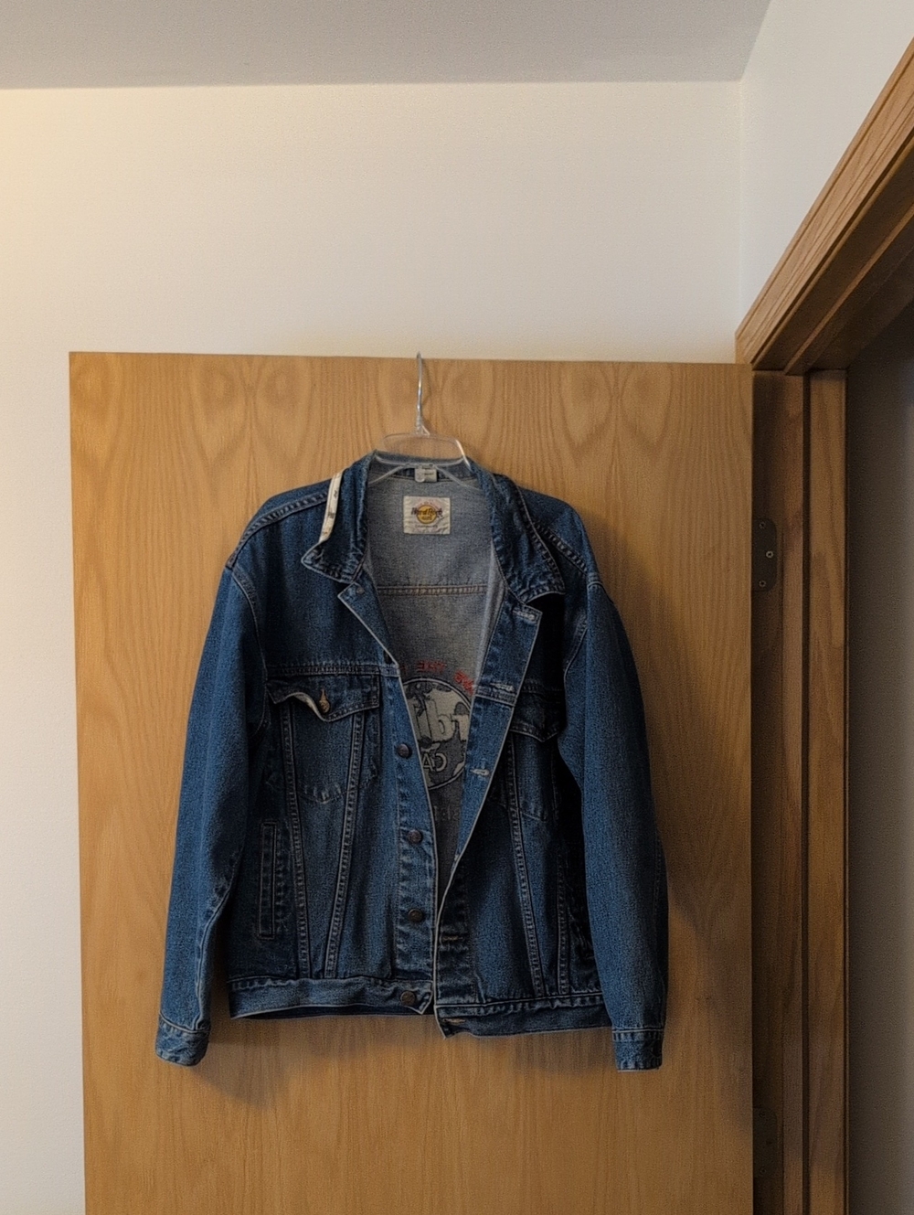 Hard Rock Cafe Denim Jacket L